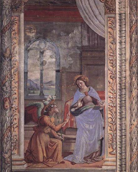 Domenico Ghirlandaio Annunciation oil painting picture